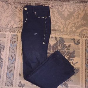 Cache Jeans - Boot cut with gold chain accents Cache Jeans - Boot cut with gold chain accents